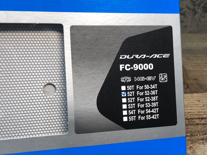 JR876 シマノ SHIMANO デュラエース DURA-ACE FC-9000 アウターチェーンリング 52T
