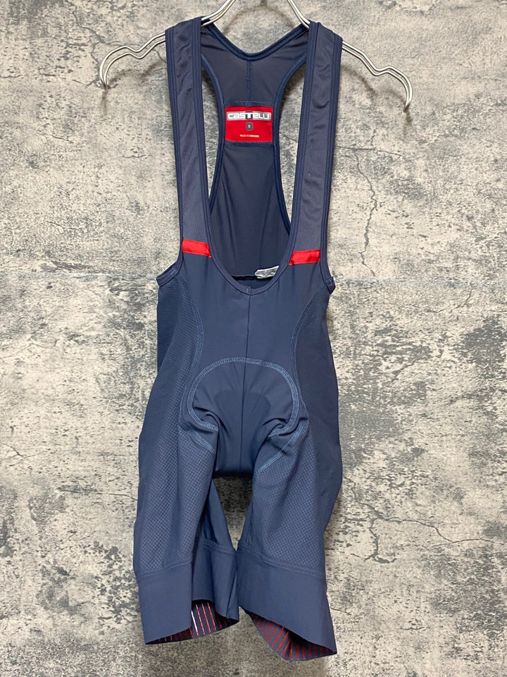 JY248 カステリ CASTELLI ビブショーツ 紺 S