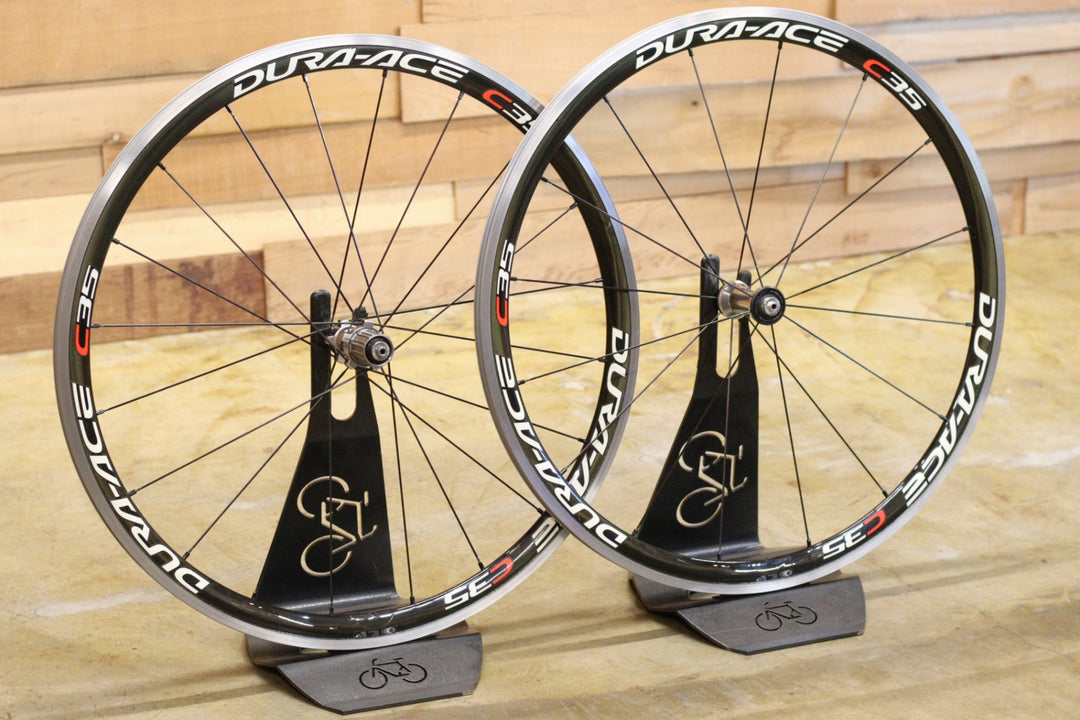 シマノ SHIMANO デュラエース DURA-ACE WH-7900 C35 CL アルミ/カーボン クリンチャー ホイールセット シマノ 10S ナローリム 15C 【立川店】