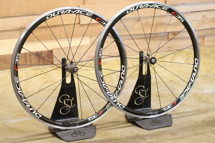 シマノ SHIMANO デュラエース DURA-ACE WH-7900 C35 CL アルミ/カーボン クリンチャー ホイールセット シマノ 10S ナローリム 15C 【立川店】