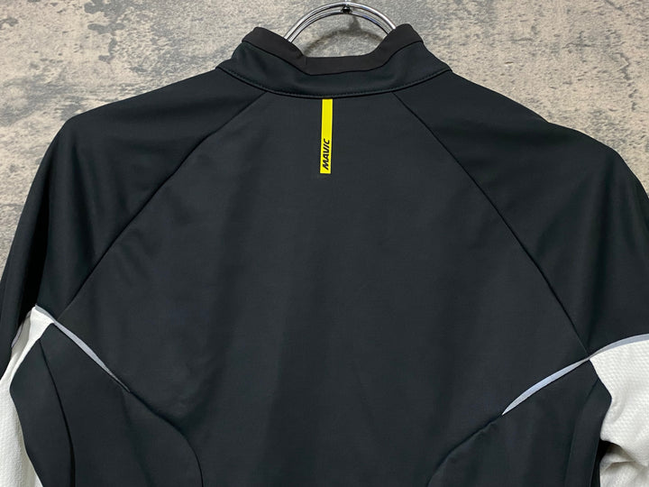 KH356 マヴィック MAVIC COSMIC PRO JACKET 長袖 サイクルジャケット 白/黒 M
