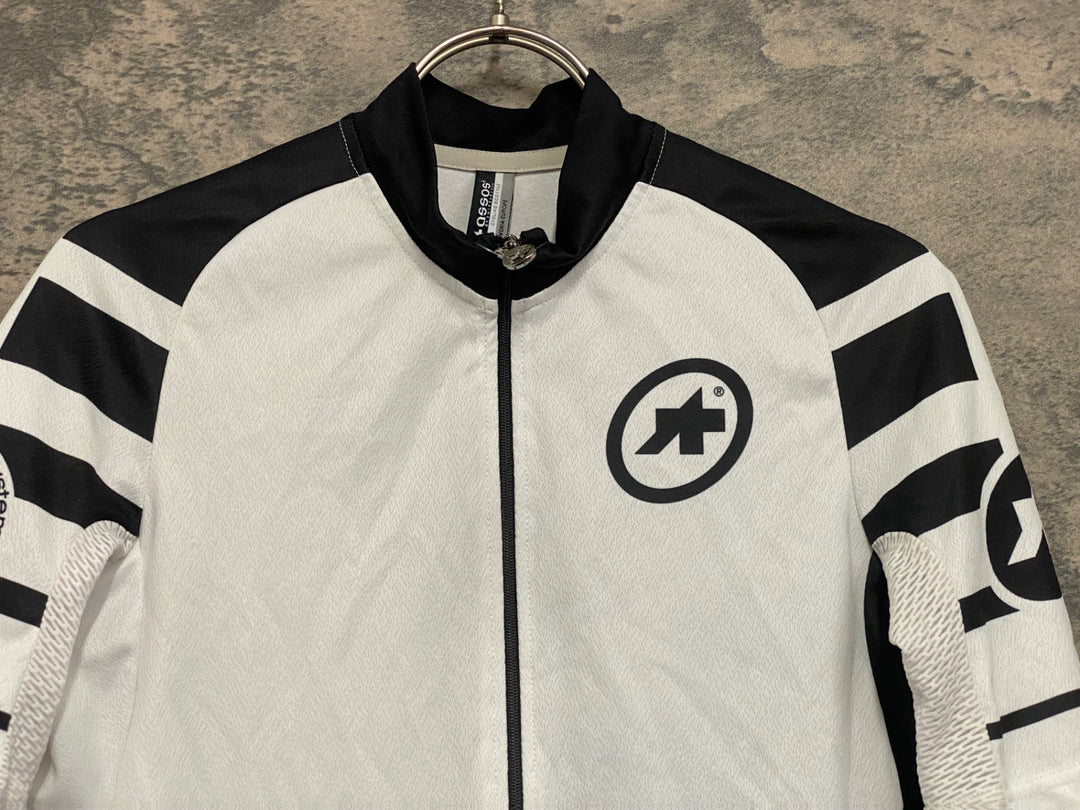 JX264 アソス ASSOS MANGUSSTA 半袖 サイクルジャージ 白 M