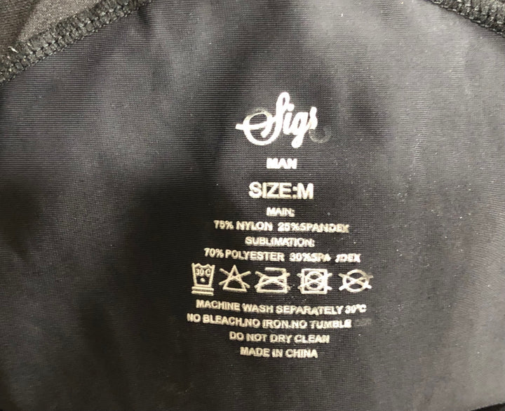 KL029 シーガー Sigr ビブショーツ 黒 M ※スレ
