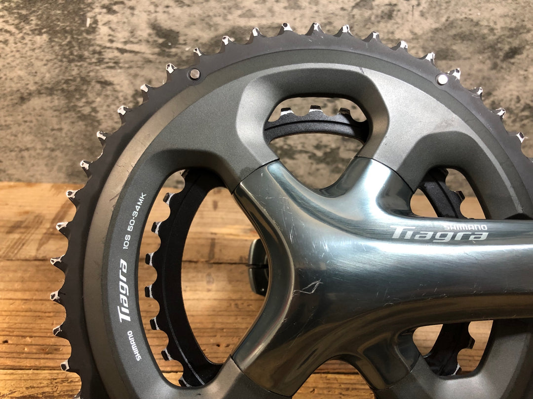 KE142 シマノ SHIMANO ティアグラ TIAGRA FC-4700 クランクセット 50/34T 170mm