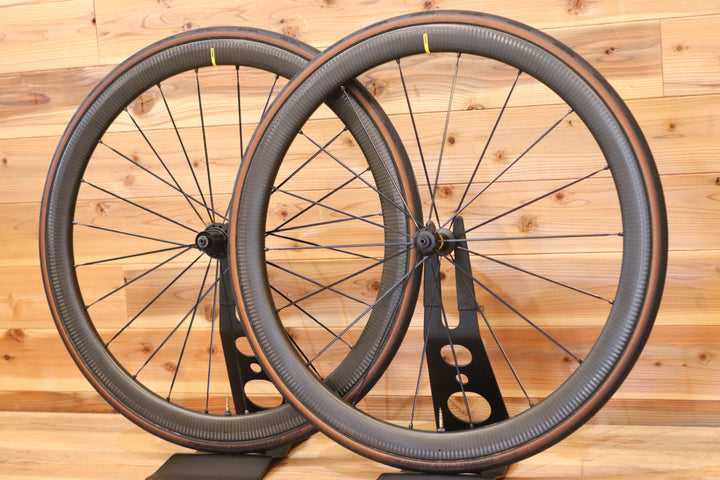 マヴィック MAVIC コスミック COSMIC SLR 40 RIM シマノ 11S/12S 19C カーボン チューブレスレディ ホイールセット 【広島店】