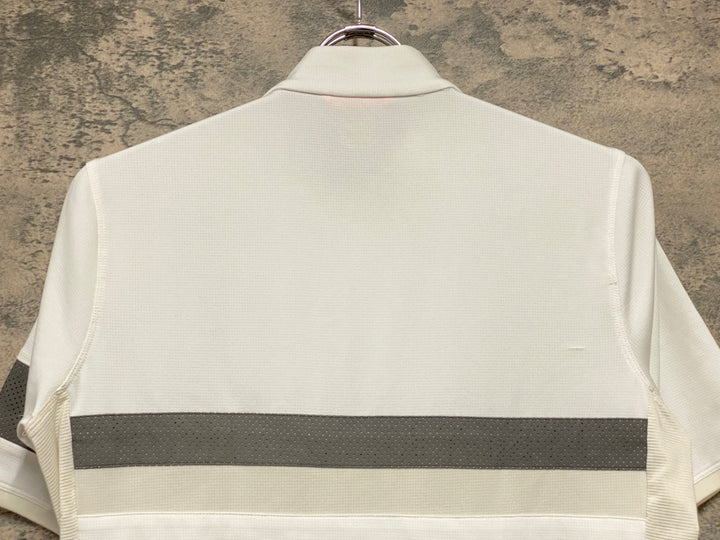 KJ278 ラファ Rapha BREVET LIGHTWEIGHT JERSEY 半袖 サイクルジャージ 白 M