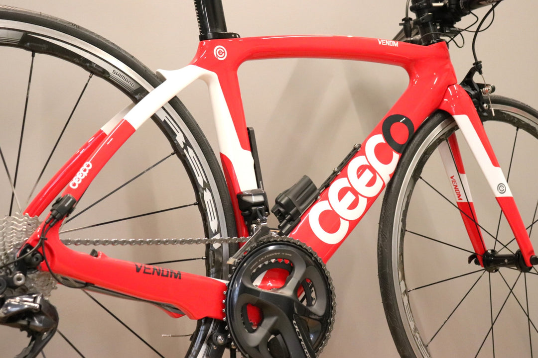 シーポ CEEPO ヴェノム VENOM 2015モデル Sサイズ シマノ アルテグラ R8050 Di2 11S カーボン TTバイク トライアスロンバイク 【仙台店】