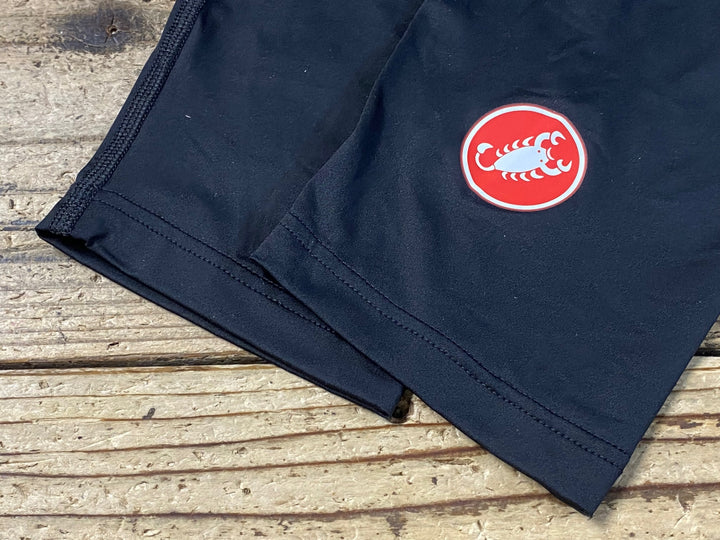 KG036 カステリ CASTELLI ニーカバー 黒 M