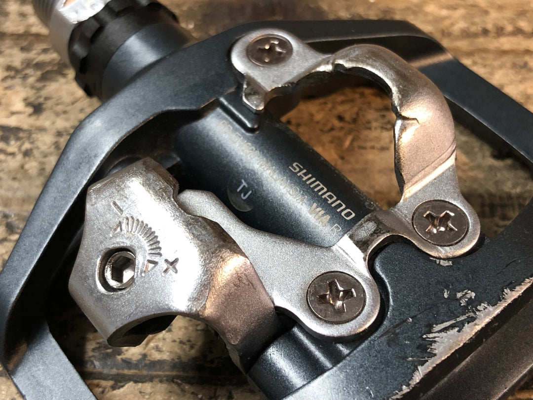 JP437 シマノ SHIMANO PD-EH500 ビンディングペダル 片面フラット SPD