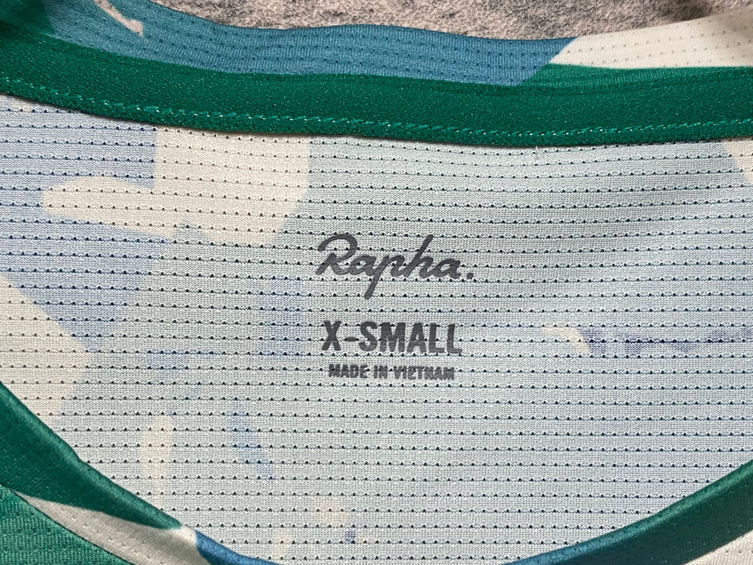 JG330 ラファ Rapha EXPLORE TECHNICAL T-SHIRT 半袖 Tシャツ 緑 ベージュ XS