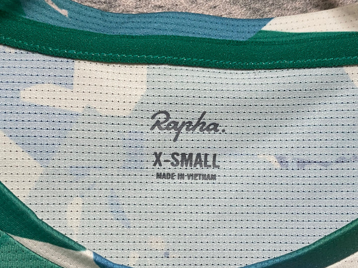 JG330 ラファ Rapha EXPLORE TECHNICAL T-SHIRT 半袖 Tシャツ 緑 ベージュ XS