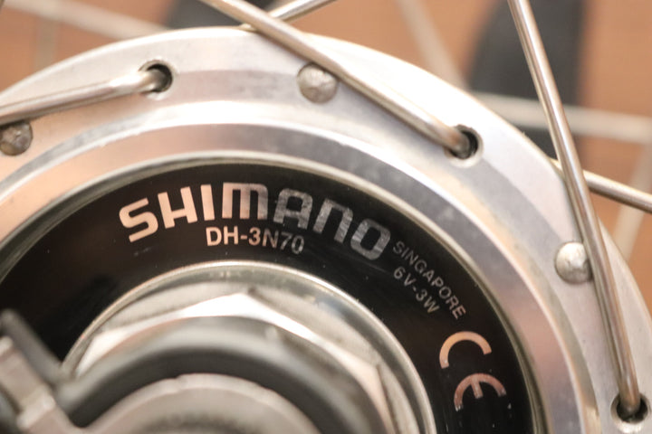 シマノ SHIMANO DH-3N70 アルミ クリンチャーフロントホイール ハブダイナモ 【東京南麻布店】