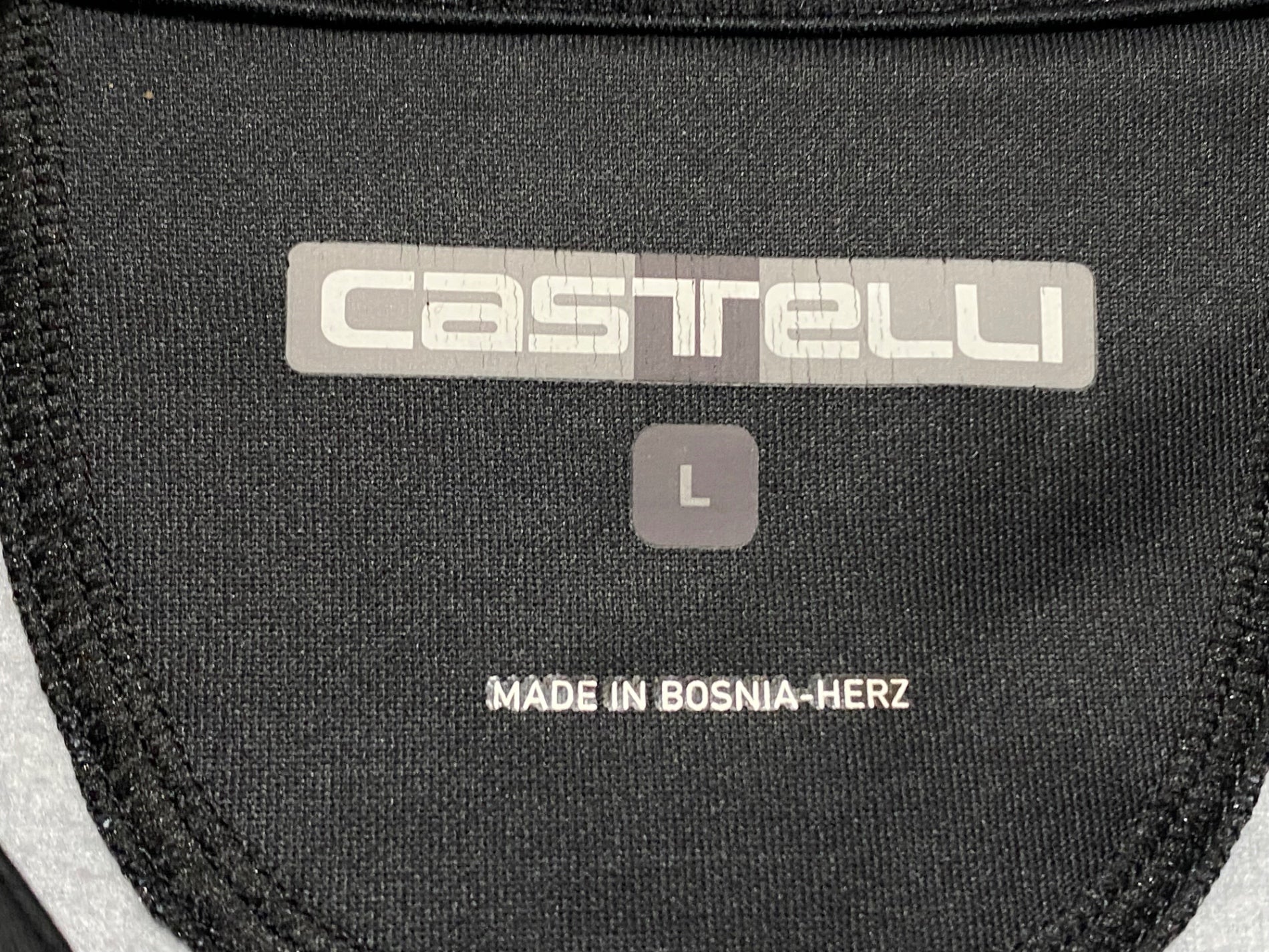 KA693 カステリ CASTELLI 長袖 サイクルジャージ 黒 L 裏起毛 – BICI