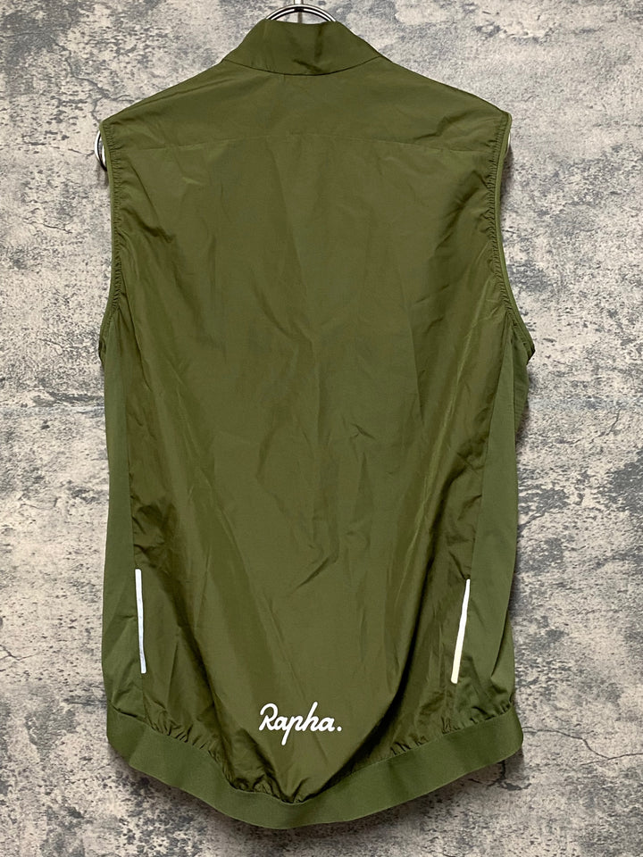 KF219 ラファ Rapha MEN'S CORE GILET ジレ サイクルベスト オリーブ M