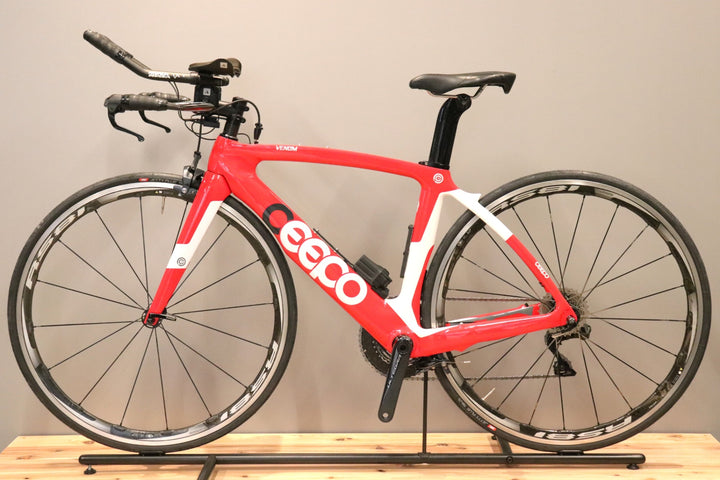 シーポ CEEPO ヴェノム VENOM 2015モデル Sサイズ シマノ アルテグラ R8050 Di2 11S カーボン TTバイク トライアスロンバイク 【仙台店】