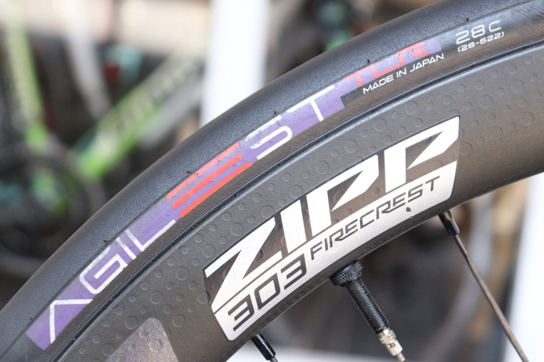 ジップ ZIPP ファイアクレスト ディスク 303 Firecrest DISC カーボン チューブレス ホイールセット シマノ11/12S ワイドリム 【横浜店】