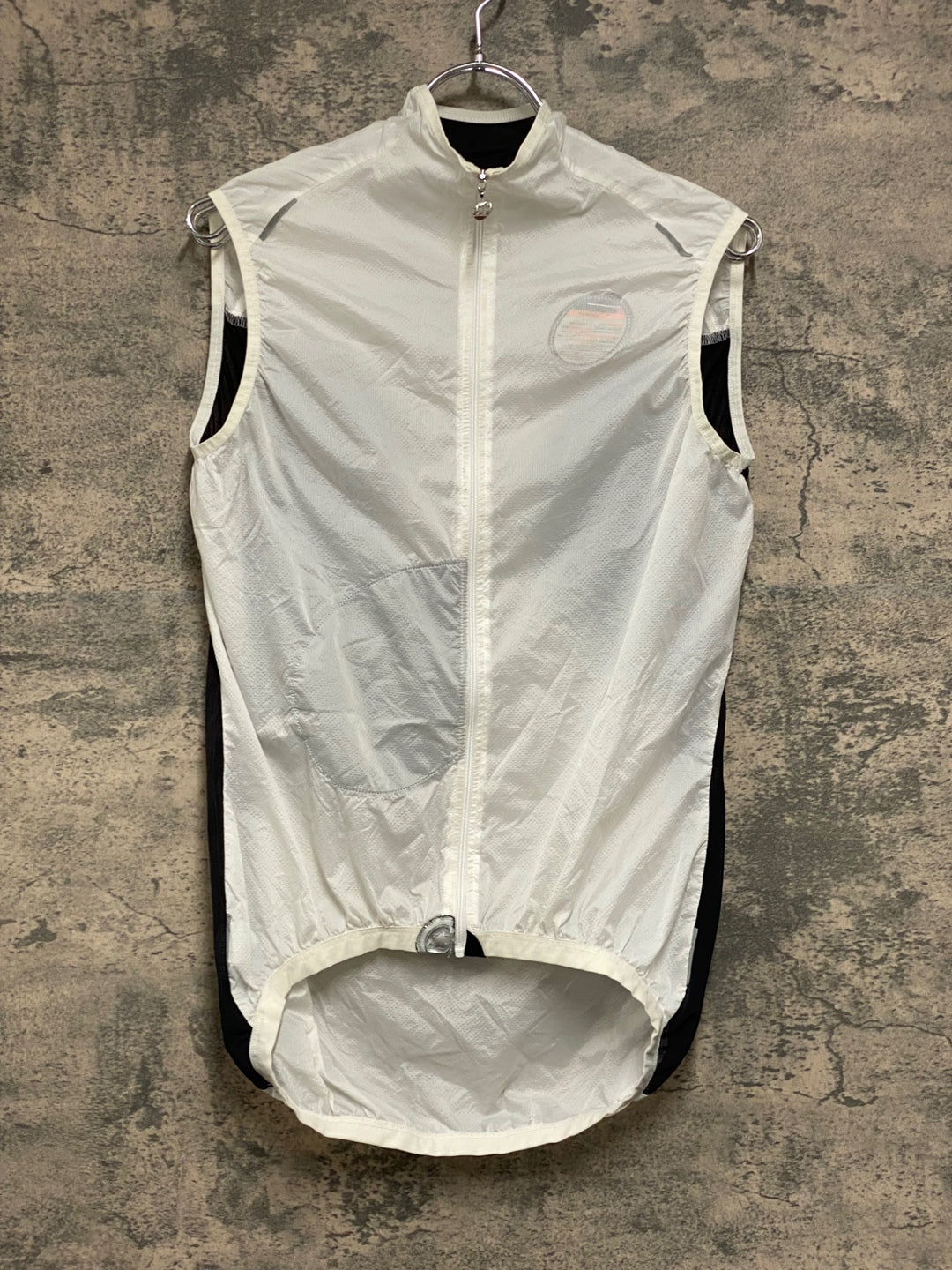 KE800 アソス assos SV.BLITZFEDER ジレ サイクルベスト 白 黒 M