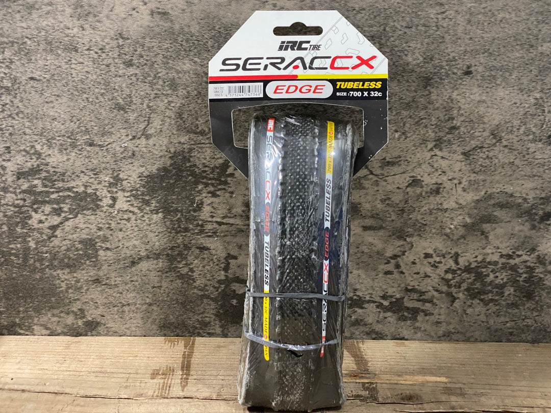 JU727 iRC SERAC CX EDGE TUBELESS チューブレス タイヤ 700x32C