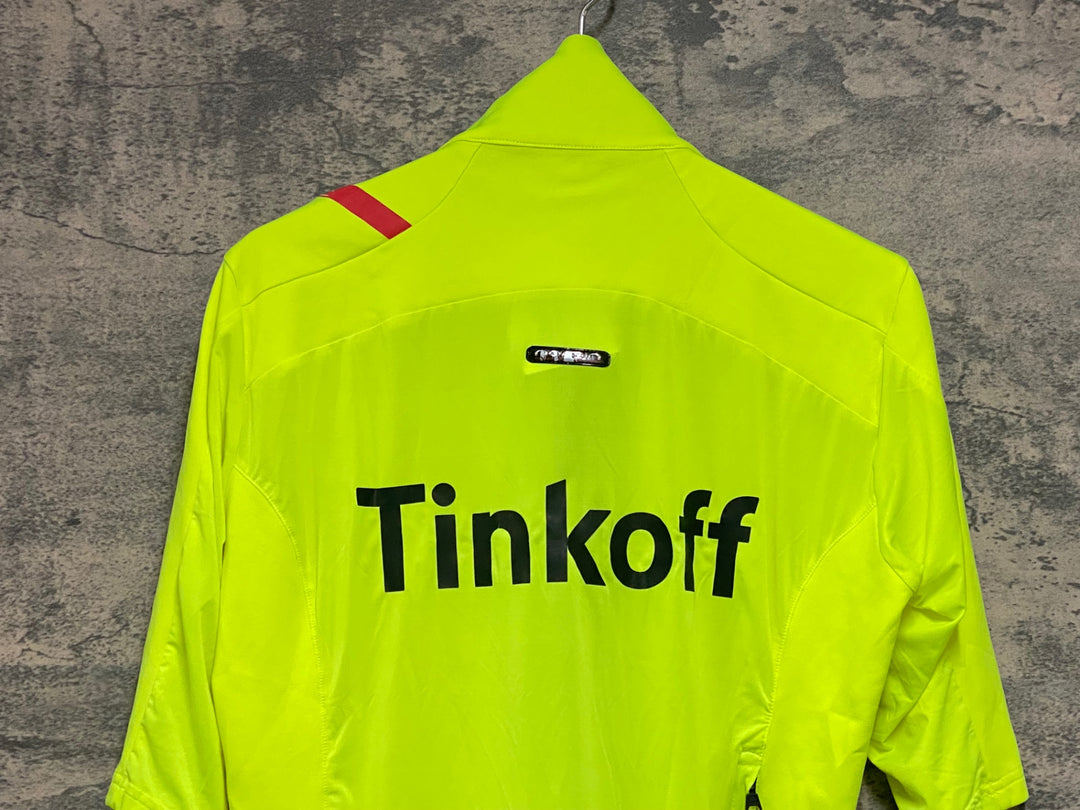 KJ857 スポーツフル sportful 長袖 サイクルジャージ 黄 L TINKOFF