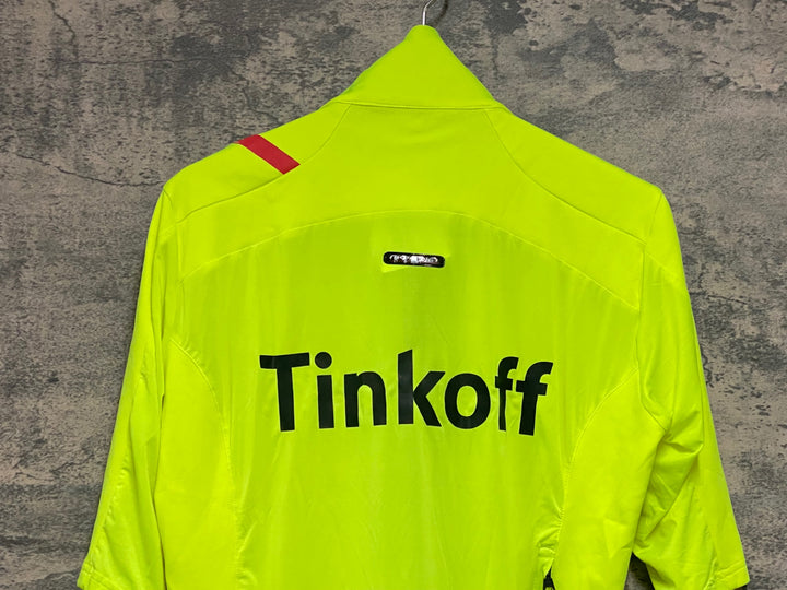 KJ857 スポーツフル sportful 長袖 サイクルジャージ 黄 L TINKOFF
