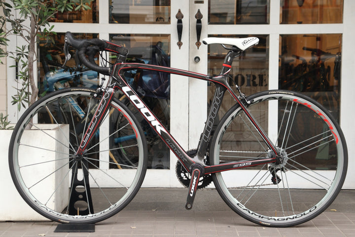 ルック LOOK 695 2011モデル Sサイズ カンパニョーロ スーパーレコード MIX 11S カーボン ロードバイク SHAMAL ULTRA 15C 【横浜店】