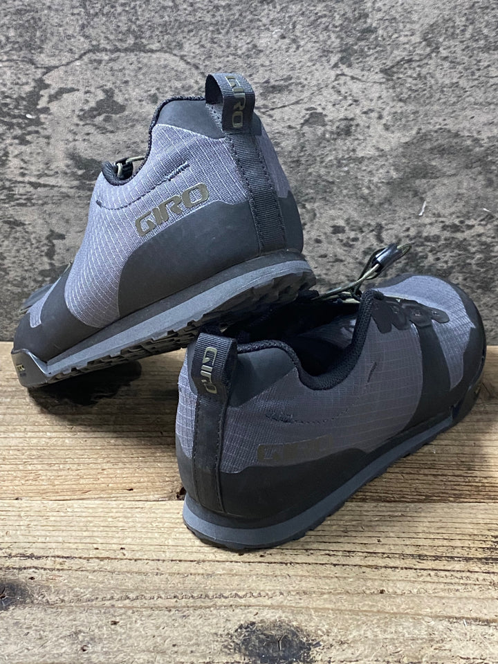 KE110 ジロ GIRO TRACKER FASTLACE フラットシューズ 黒グレー EU41