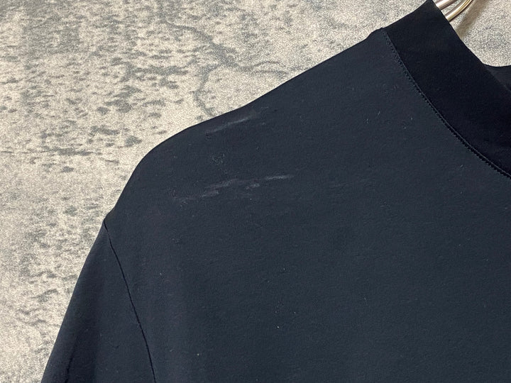 KB214 カステリ CASTELLI 半袖 サイクルジャージ 黒 XL ※ほつれ