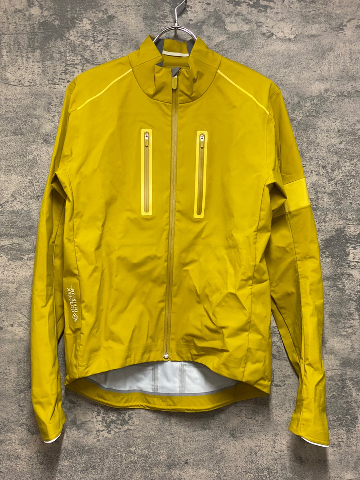 KB432 ラファ Rapha CLASSIC WINTER JACKET 長袖 サイクルジャケット 黃 M