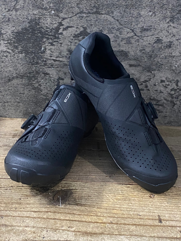 KC956 SHIMANO XC3 SH-XC300M L01 S ビンディングシューズ 2穴 BOA 黒 EU40