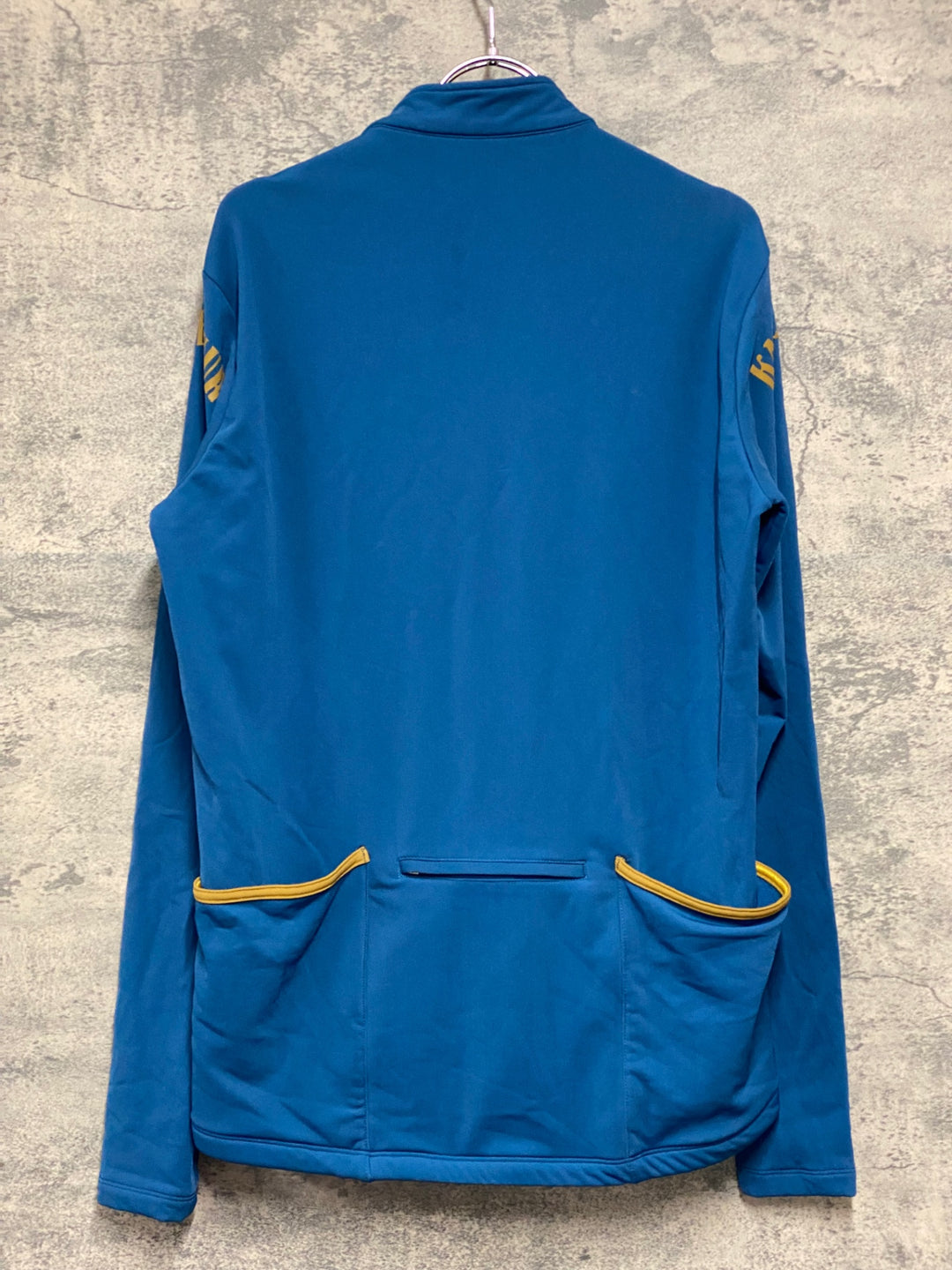JI183 カペルミュール KAPELMUUR 長袖 サイクルジャージ 紺 茶 XL 裏起毛