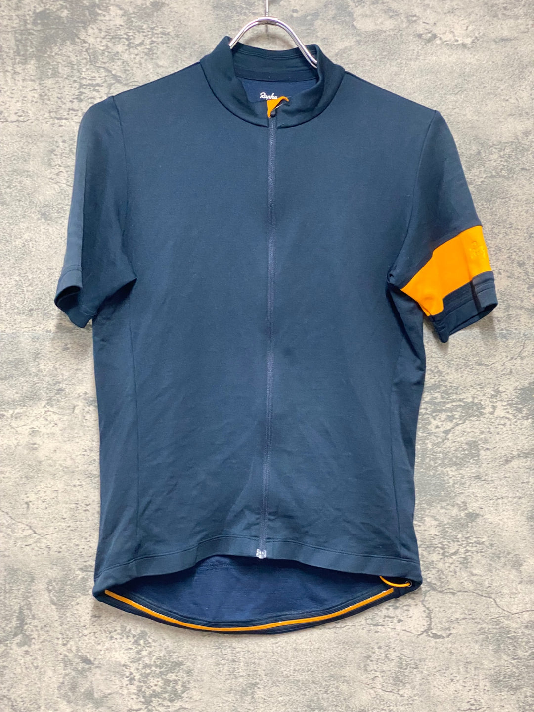 KJ313 ラファ Rapha Classic JerseyⅡ 半袖 サイクルジャージ 紺 S