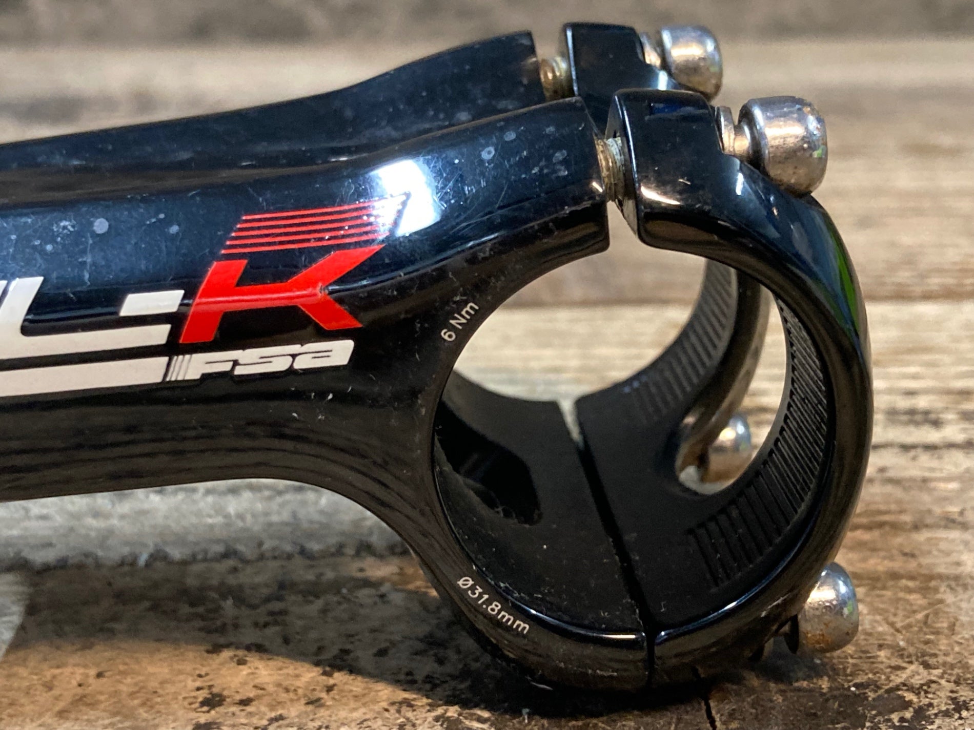 JS133 FSA SL-K アルミ ステム 黒 80mm Φ31.8 OS -20° – BICI AMORE