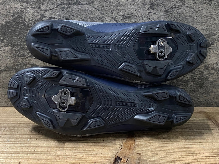 KP657 シマノ SHIMANO CX3 SHCX300M N01 S BOA ビンディングシューズ 紺 EU44