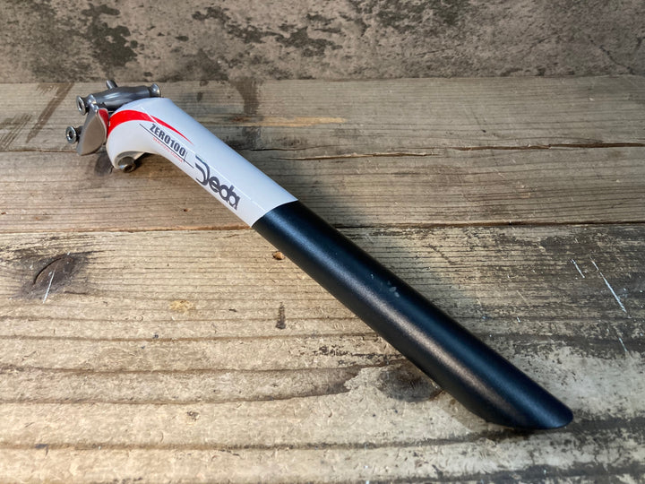 JQ258 デダ Deda ZERO 100 SERVIZIO CORSE アルミ シートポスト 280mm Φ27.2 黒白
