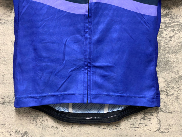 KJ321 ラファ Rapha SUPER LIGHTWEIGHT JERSEY 半袖 サイクルジャージ 青 M
