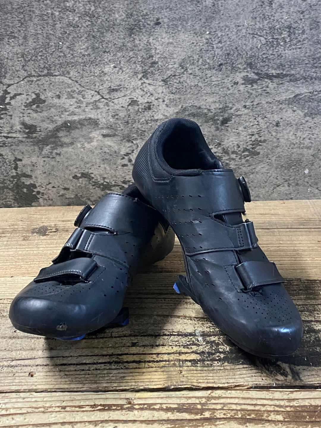 KF261 シマノ SHIMANO SH-RP400M L01E WIDE ビンディングシューズ 黒 BOA 3穴 EU44