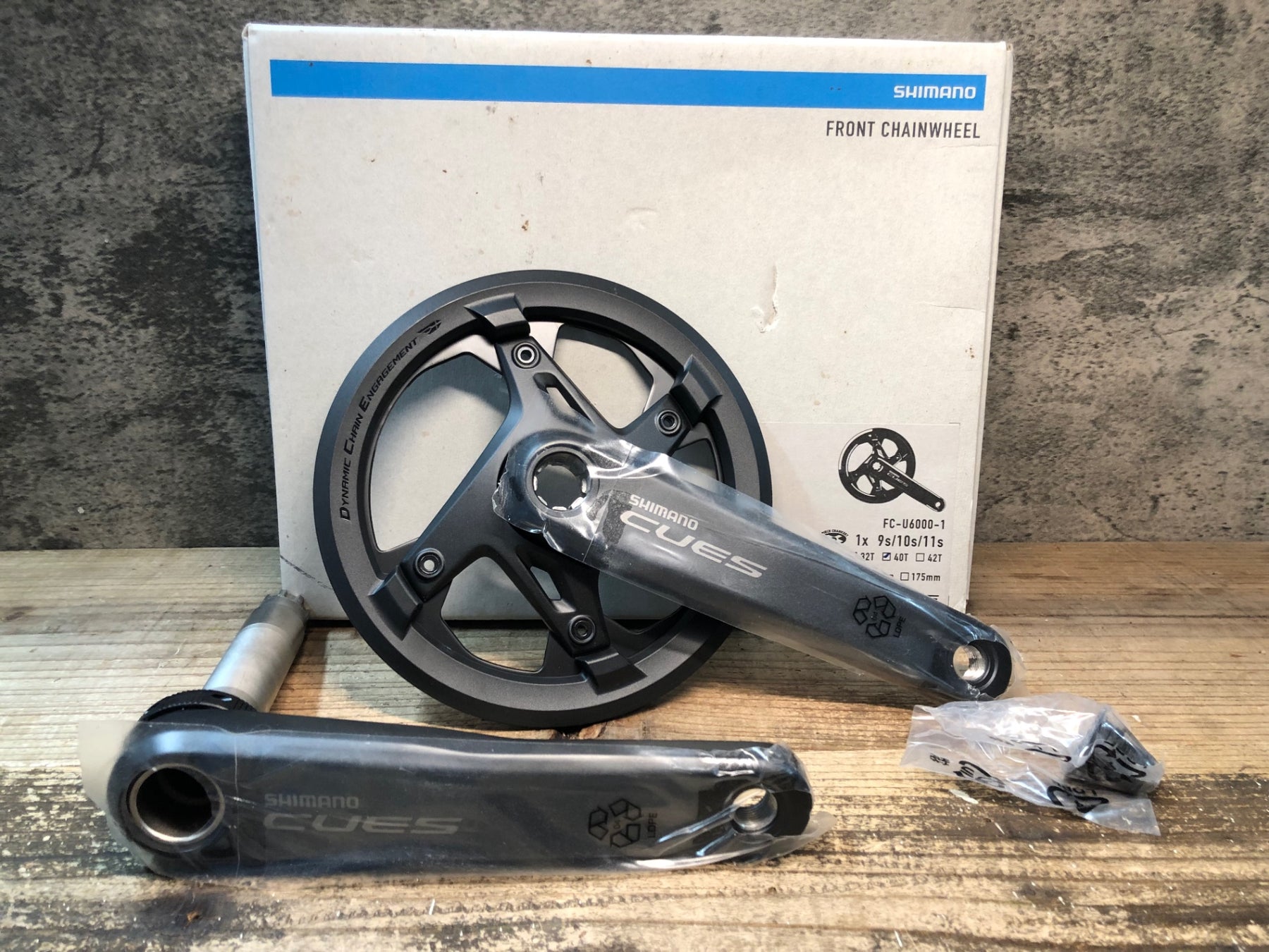 IY952 シマノ SHIMANO キューズ CUES FC-6000 クランクセット 170mm
