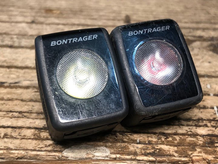 JL152 ボントレガー BONTRAGER ION 200 RT / FLARE RT フロント、リアライトセット 点灯確認済