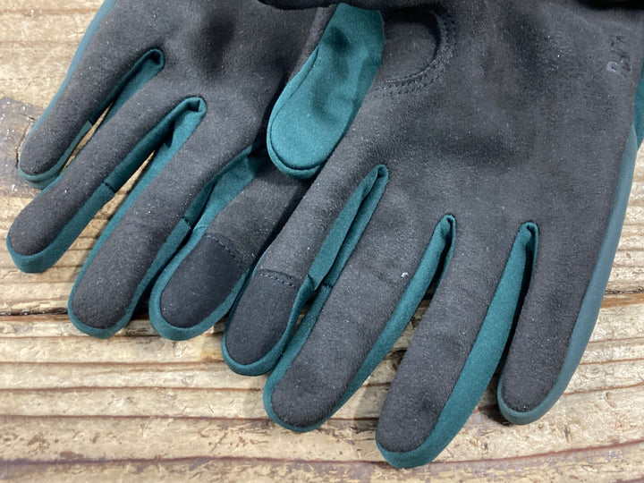 KP748 ラファ Rapha PRO TEAM WINTER GLOVES 長指 ウインターグローブ 緑 M 裏起毛