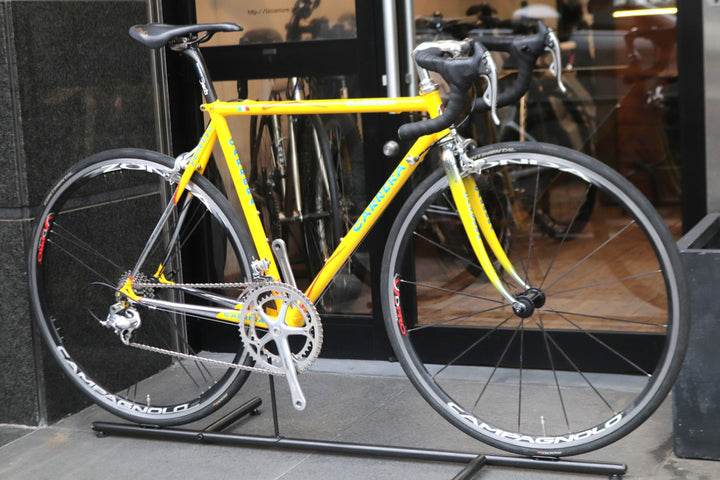 カレラ CARRERA ゼウス ZEUS 1997モデル カンパニョーロ レコード 9S スチール ロードバイク 【東京南麻布店】