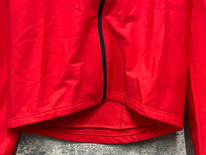 KG212 ゴア バイクウェア GORE BIKE WEAR 長袖 サイクルジャージ 裏起毛 M 赤
