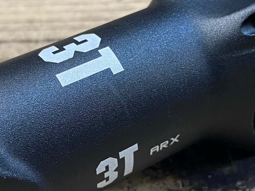 KB858 3T ARX アルミ ステム 黒 90mm Φ31.8 OS -6°