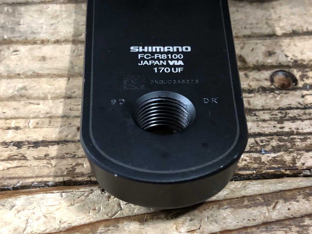 KD651 シマノ SHIMANO アルテグラ ULTEGRA FC-R8100 クランクセット 52/36T 170mm
