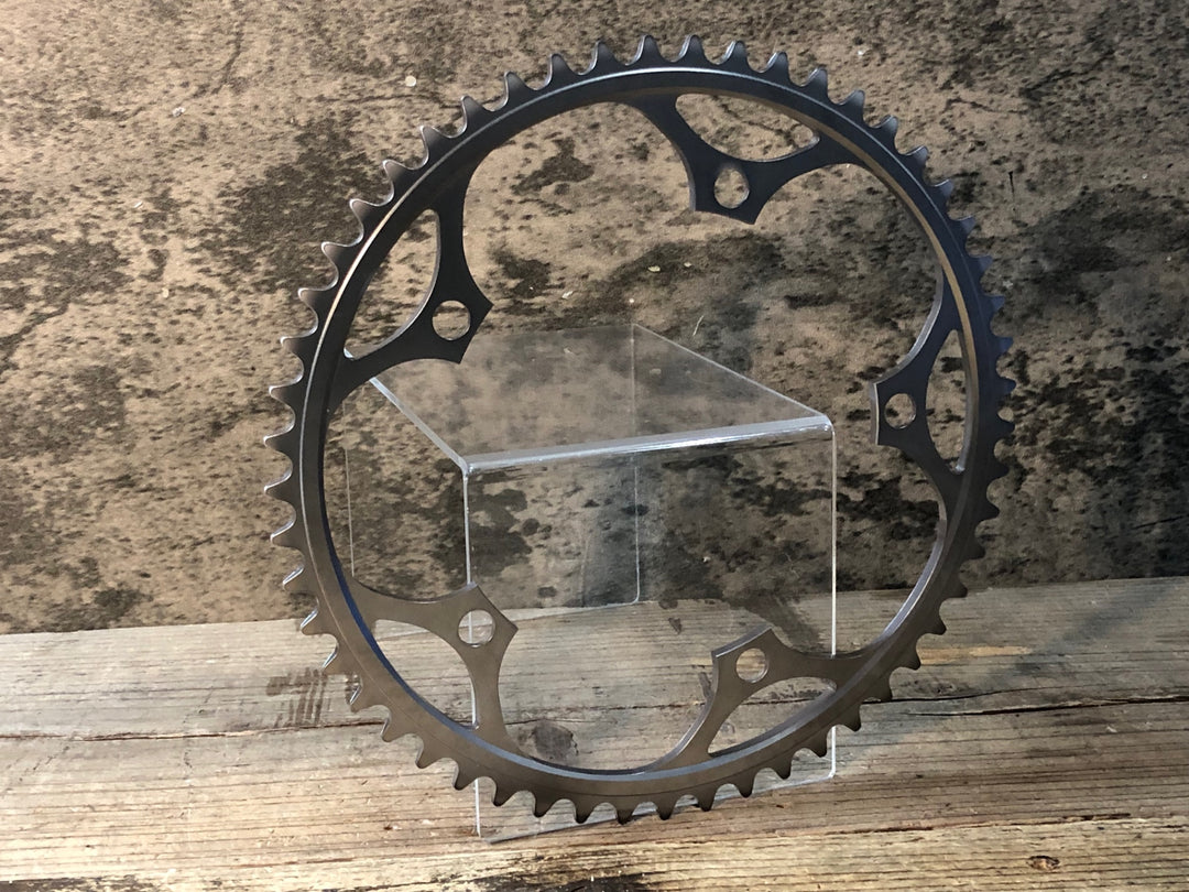 JY165 シマノ SHIMANO デュラエース DURA-ACE チェーンリング 厚歯 48T njs