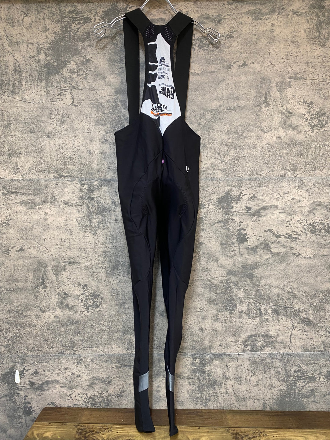 KP852 アソス ASSOS habu TIGHTS MILLE S7 ビブタイツ 黒 L 裏起毛