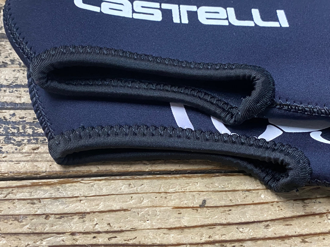 KC999 カステリ castelli シューズカバー 黒 S/M
