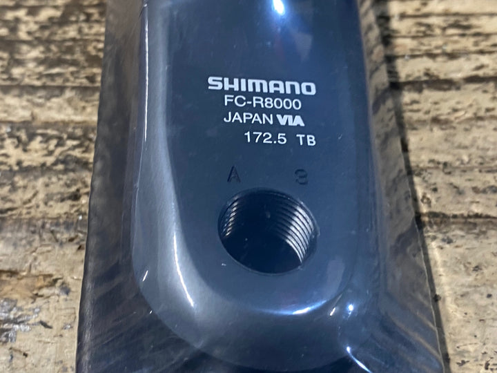 JY544 4iiii PRECISION3 パワーメーター シマノ SHIMANO アルテグラ ULTEGRA FC-R8000 左クランクアーム 172.5mm 動作確認済