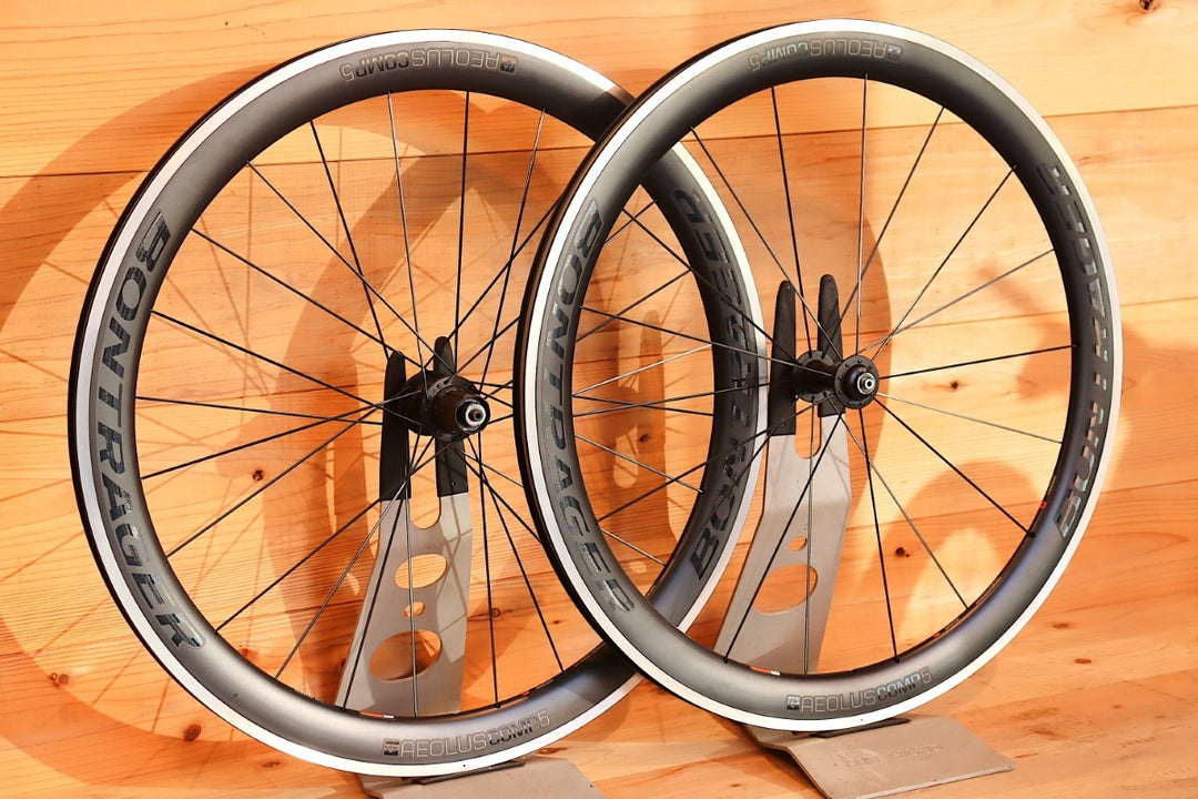 ボントレガー BONTRAGER アイオロス AEOLUS COMP5 アルミ カーボン チューブレス ホイールセット シマノ12S /11S 【千葉店】