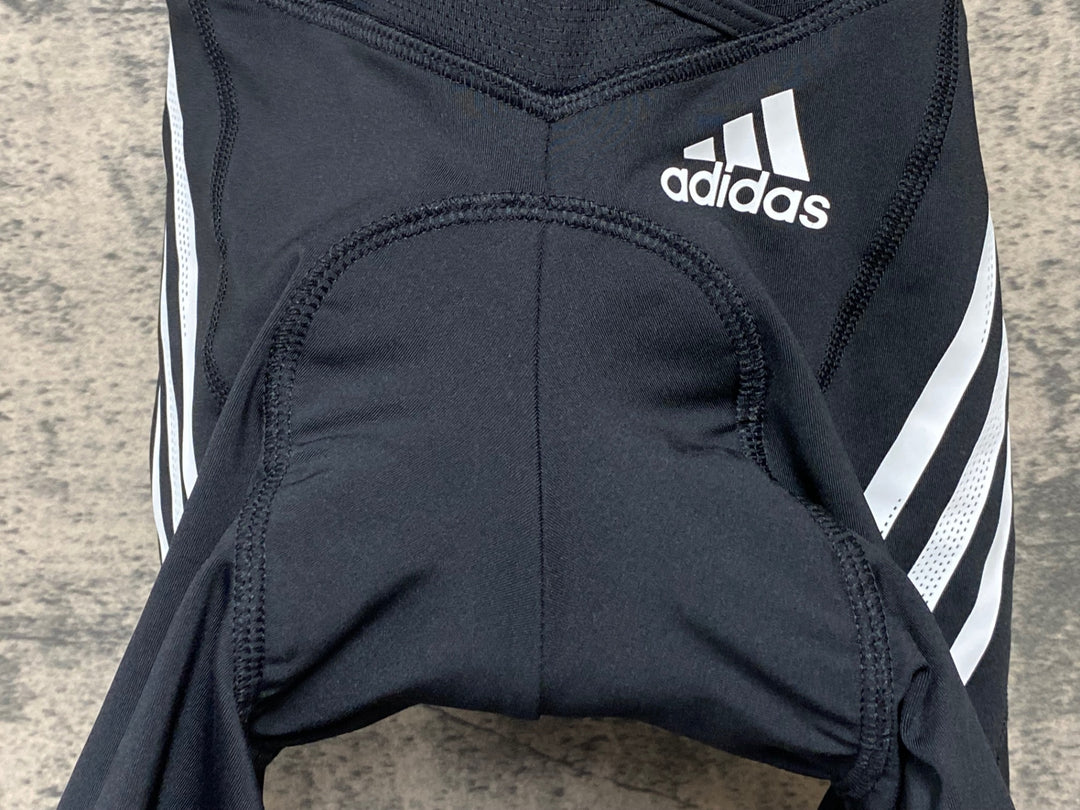 KI115 アディダス adidas ビブショーツ 黒 S