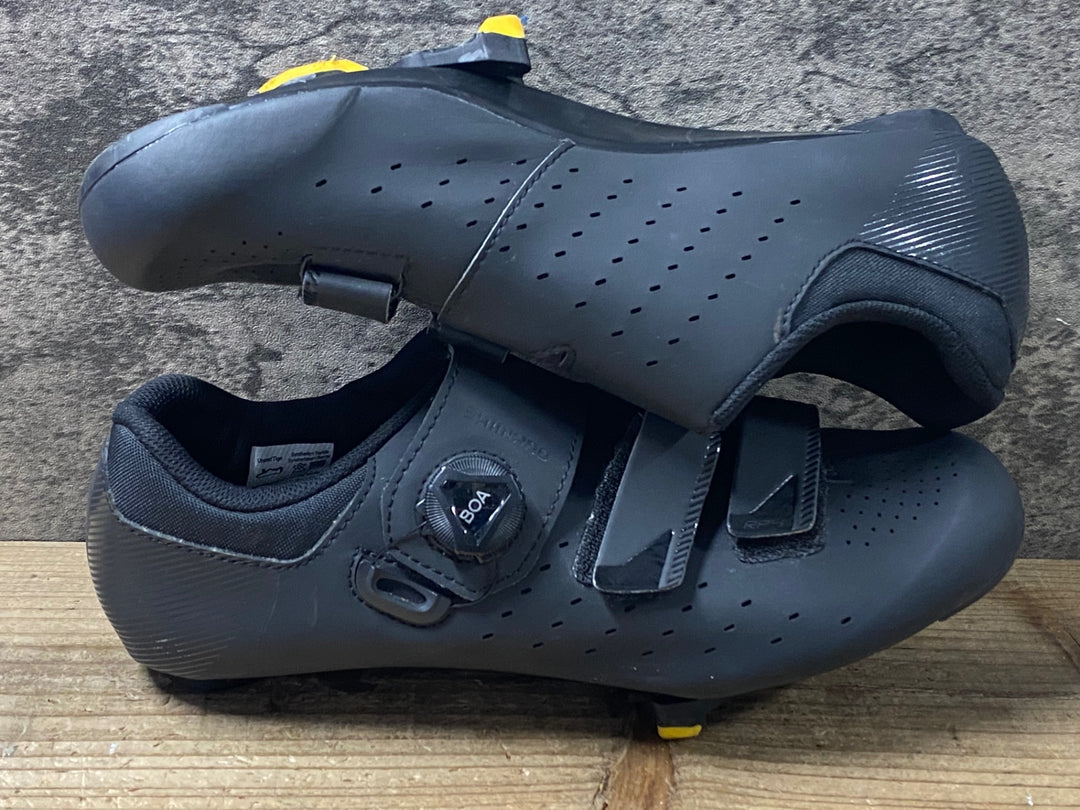 KH976 シマノ SHIMANO RP4 SHRP400M ビンディングシューズ EU44 3穴 黒